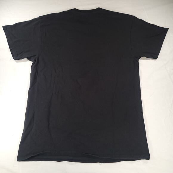 Peanuts Casual Graphic Short Sleeve Crew Neck Shirt Mens Size Medium M Black - Picture 9 of 9